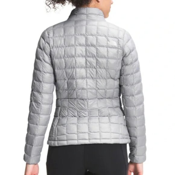 North Face Gray Slim-Fit ThermoBall Jacket Small - Picture 2 of 7